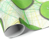 Green Kleeblatt St Patrick's iPhone 5 Case-Mate Geschenkpapier (Rolleneckpunkt)