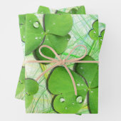Green Kleeblatt St Patrick's iPhone 5 Case-Mate Geschenkpapier Set (Beispiel)