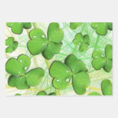 Green Kleeblatt St Patrick's iPhone 5 Case-Mate Geschenkpapier Set (Vorderseite)