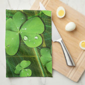 Green Kleeblatt St Patrick's iPhone 5 Case-Mate Geschirrtuch (Viertel Falte)