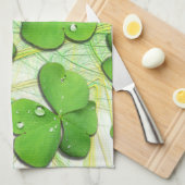 Green Kleeblatt St Patrick's iPhone 5 Case-Mate Geschirrtuch (Viertel Falte)