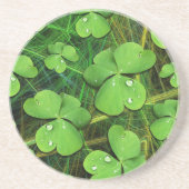 Green Kleeblatt St Patrick's iPhone 5 Case-Mate Getränkeuntersetzer (Vorne)