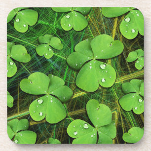 Green Kleeblatt St Patrick's iPhone 5 Case-Mate Getränkeuntersetzer