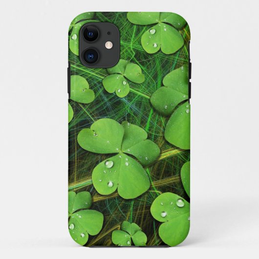 Green Kleeblatt St Patrick's iPhone 5 Case-Mate Hülle (Rückseite)