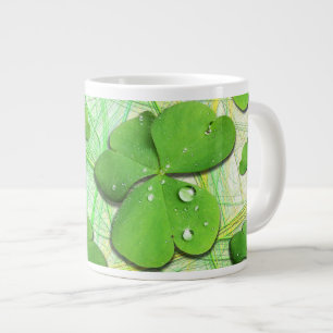 Green Kleeblatt St Patrick's iPhone 5 Case-Mate Jumbo-Tasse