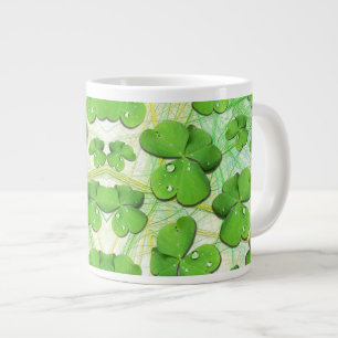 Green Kleeblatt St Patrick's iPhone 5 Case-Mate Jumbo-Tasse