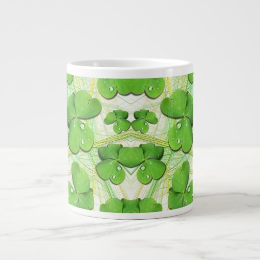 Green Kleeblatt St Patrick's iPhone 5 Case-Mate Jumbo-Tasse (Vorderseite)