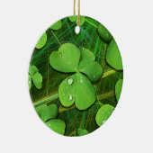 Green Kleeblatt St Patrick's iPhone 5 Case-Mate Keramik Ornament (Rechts)