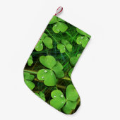 Green Kleeblatt St Patrick's iPhone 5 Case-Mate Kleiner Weihnachtsstrumpf (Vorderansicht (hängend))