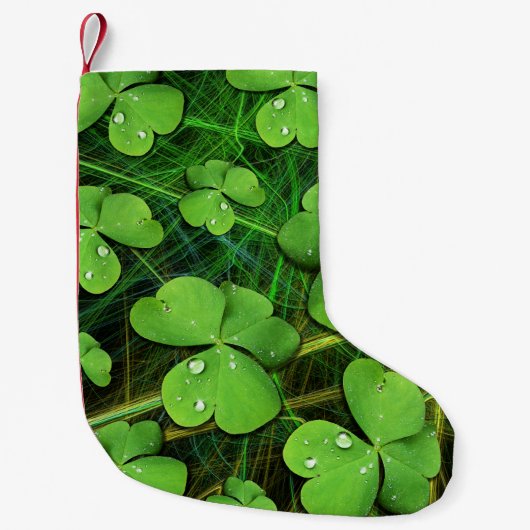 Green Kleeblatt St Patrick's iPhone 5 Case-Mate Kleiner Weihnachtsstrumpf (Vorderseite)