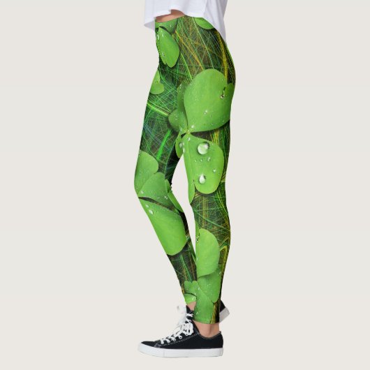 Green Kleeblatt St Patrick's iPhone 5 Case-Mate Leggings (Links)