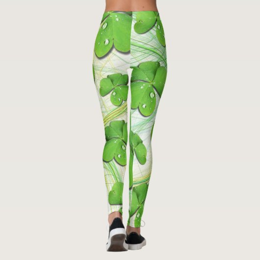 Green Kleeblatt St Patrick's iPhone 5 Case-Mate Leggings (Rückseite)