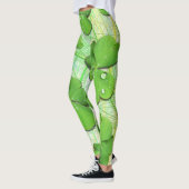 Green Kleeblatt St Patrick's iPhone 5 Case-Mate Leggings (Links)