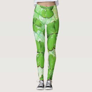 Green Kleeblatt St Patrick's iPhone 5 Case-Mate Leggings