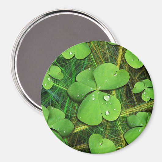 Green Kleeblatt St Patrick's iPhone 5 Case-Mate Magnet (Vorderseite/Rückseite)