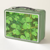 Green Kleeblatt St Patrick's iPhone 5 Case-Mate Metall Brotdose (Rückseite)