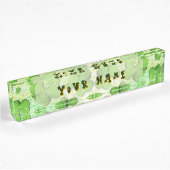 Green Kleeblatt St Patrick's iPhone 5 Case-Mate Namensplakette