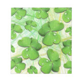 Green Kleeblatt St Patrick's iPhone 5 Case-Mate Notizblock (Vorderseite)