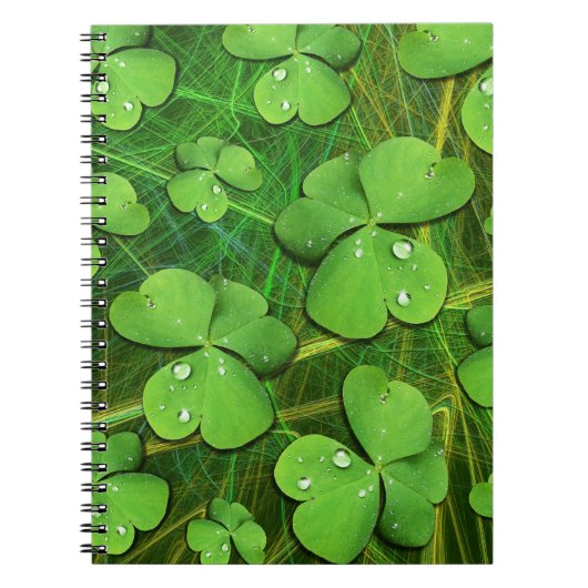 Green Kleeblatt St Patrick's iPhone 5 Case-Mate Notizblock (Vorderseite)