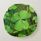 Green Kleeblatt St Patrick's iPhone 5 Case-Mate Rundes Kissen (Vorderseite)