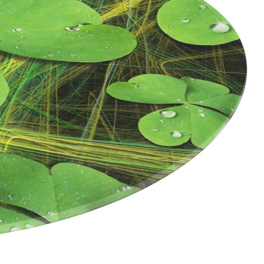 Green Kleeblatt St Patrick's iPhone 5 Case-Mate Schneidebrett (Ecke)