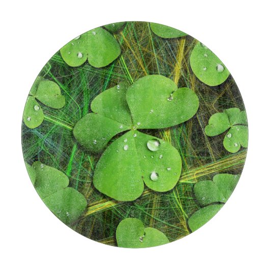 Green Kleeblatt St Patrick's iPhone 5 Case-Mate Schneidebrett (Vorderseite)