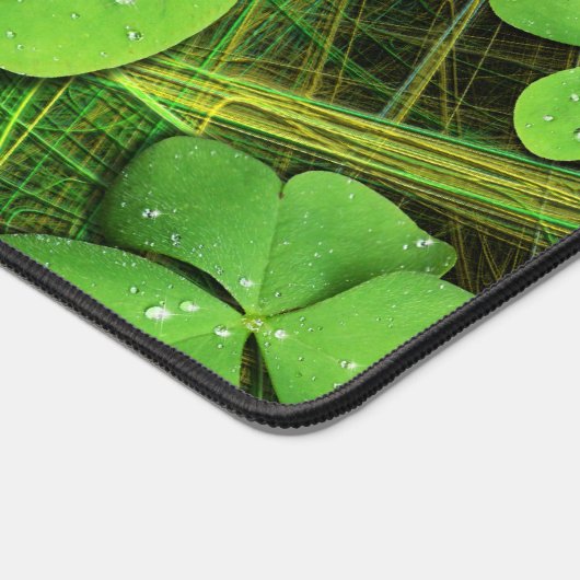 Green Kleeblatt St Patrick's iPhone 5 Case-Mate Schreibtischunterlage (Ecke)