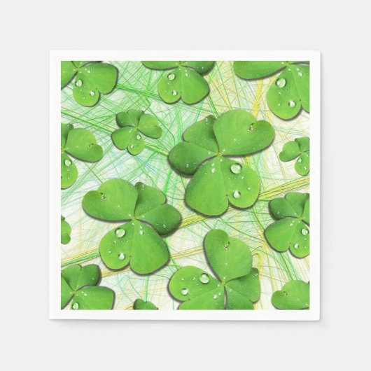 Green Kleeblatt St Patrick's iPhone 5 Case-Mate Serviette (Vorderseite)