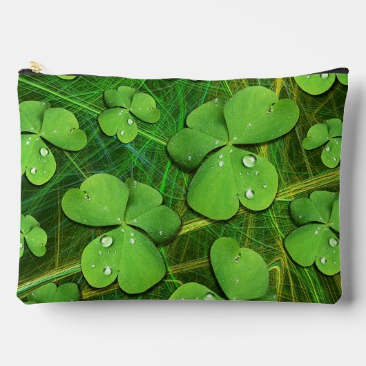 Green Kleeblatt St Patrick's iPhone 5 Case-Mate Zubehörtasche (Vorderseite)