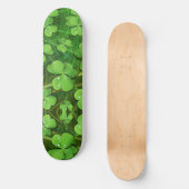 Green Kleeblatt St Patrick's Skateboard (Vorderseite)