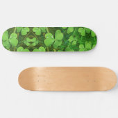 Green Kleeblatt St Patrick's Skateboard (Horizontal)