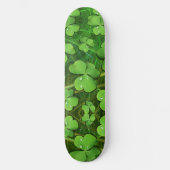 Green Kleeblatt St Patrick's Skateboard (Vorderseite)