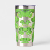 Green Kleeblatt St Patrick's Thermobecher (Links)
