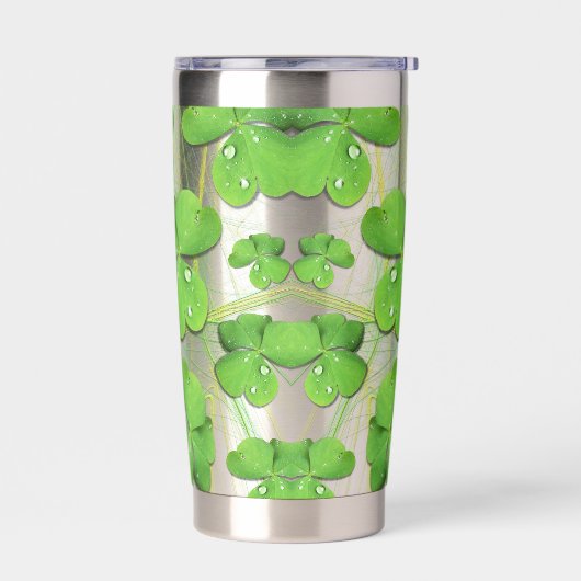 Green Kleeblatt St Patrick's Thermobecher (Links)