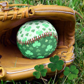 Green Kleeblatts Lucky Baseball