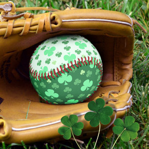 Green Kleeblatts Lucky Baseball
