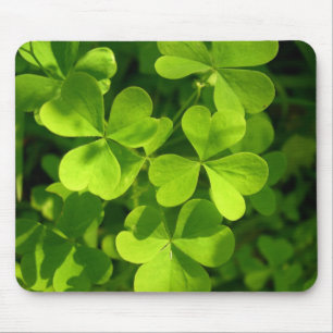 Green Kleeblatts Mouse Mat Mousepad