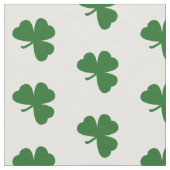 Green Kleeblatts Pattern St. Patrick's Day Stoff (Nahaufnahme)