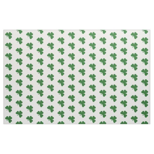 Green Kleeblatts Pattern St. Patrick's Day Stoff (Fat Quarter (45,7 x 55,9 cm))