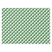 Green Kleeblatts St. Patrick's Day Clovers Tischdecke (Vorderseite (Horizontal))