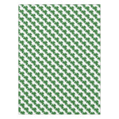 Green Kleeblatts St. Patrick's Day Clovers Tischdecke (Vorderseite)