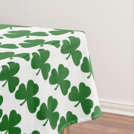 Green Kleeblatts St. Patrick's Day Clovers Tischdecke
