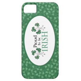 Green Kleeblatts Stolz auf irisches iPhone 5/5 Case-Mate iPhone Hülle