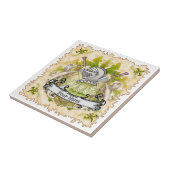 Green Knight Familienwappen Surname Fliese (Seite)