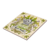 Green Knight Familienwappen Surname Fliese (Seite)