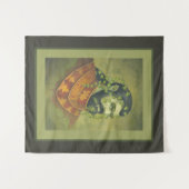 Green Knight Wandteppich (Vorderseite (Horizontal))