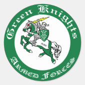 Green Knights MMC Club Sticker (Vorderseite)