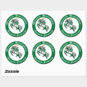 Green Knights MMC Club Sticker (Blatt)