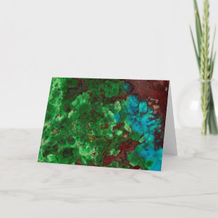 Green Laced Shattuckite Karte