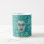 Green Lady / Forest Queen, Fantasy Art Tasse (Mittel)